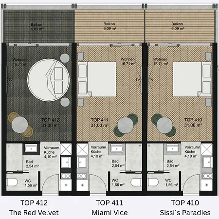 Sissis Paradies Mit Balkon & Flussblick- Alpenzeit Im Zentrum Mit Parkplatz
