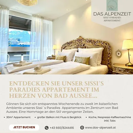 Sissis Paradies Mit Balkon Zur Traun - Alpenzeit Im Zentrum