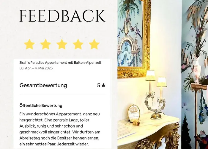 Appartement Sissis Paradies Mit Balkon & Flussblick- Alpenzeit Im Zentrum Mit Parkplatz *